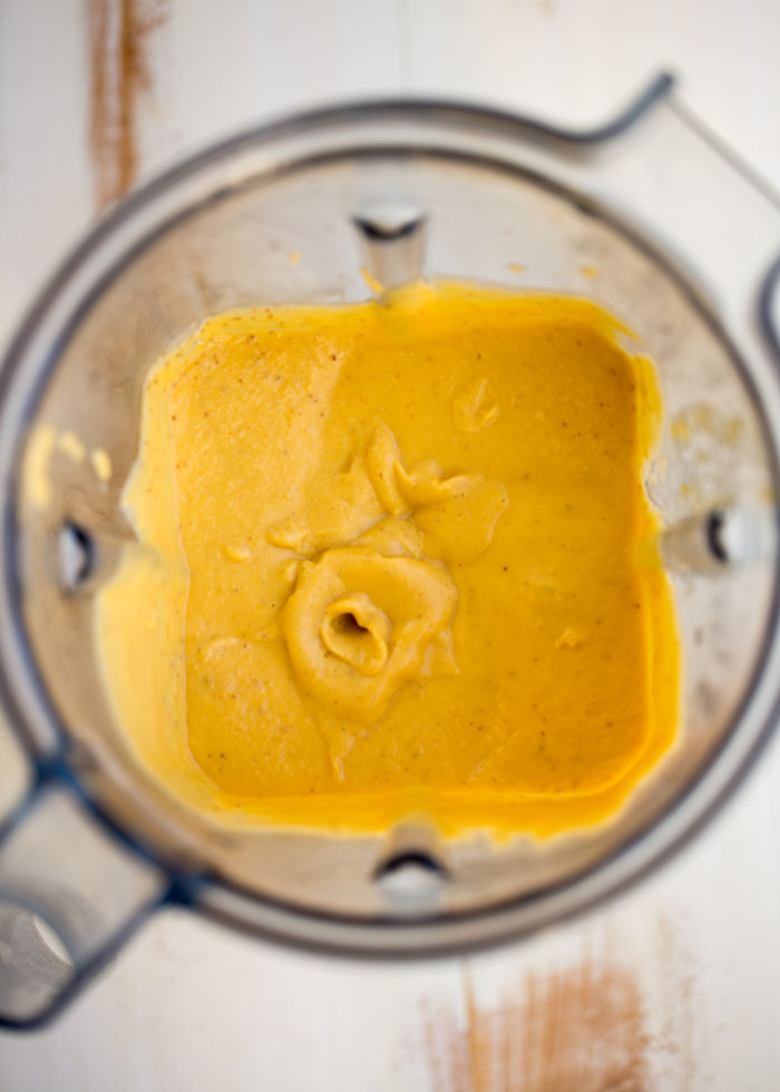 Butternut Squash "Cheese" Sauce in the blender