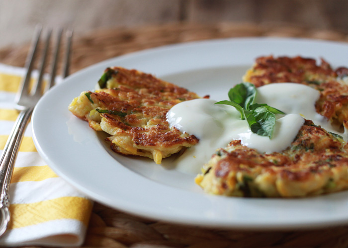 Crookneck Squash Fritters