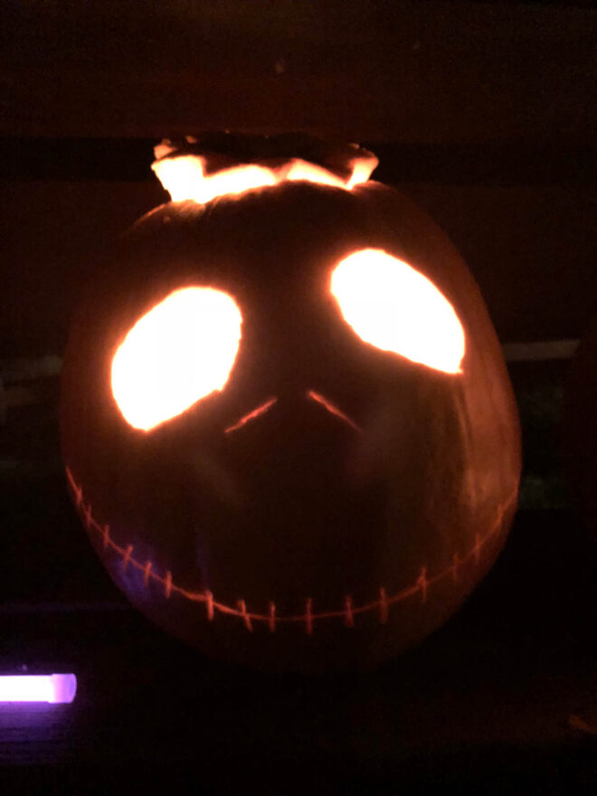 Jack Skellington Pumpkin Ideas - Carvings, Stencils, & Painted